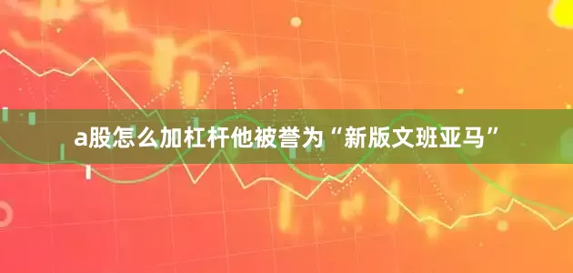 a股怎么加杠杆他被誉为“新版文班亚马”